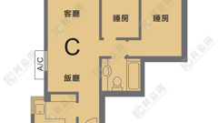 將軍澳中心 3期 將軍澳豪庭 (13座) C室 將軍澳