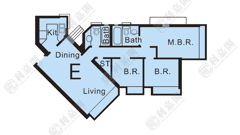 THE METRO CITY Phase 2 - Tower 4 Medium Floor Zone Flat E Tseung Kwan O