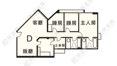 黃埔花園 1期 金柏苑 1座 低層 D室 紅磡/黃埔/海逸