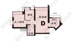 維景灣畔 2期 10座 低層 D室 將軍澳