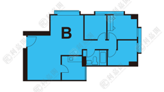 TAIKOO SHING On Shing Terrace - (t-27) Ning On Mansion Very High Floor Zone Flat B Quarry Bay/Kornhill/Taikoo Shing