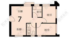 淘大花園 1期 E座 高層 7室 九龍灣/牛池灣/鑽石山/黃大仙