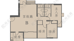 城市花园 2期 8座 极高层 B室 北角/北角半山