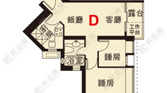 泓都 1座 極高層 D室 中上環/西區
