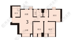 粉岭中心 2期 K座 高层 3室 上水/粉岭/古洞