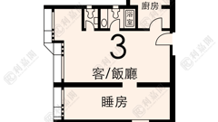 曉麗苑 曉天閣 (A座) 低層 03室 觀塘/藍田/油塘