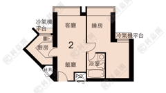 樂悠居 低層 02室 荃灣