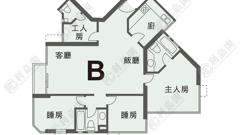 爵士花园 1座 中层 B室 何文田/京士柏/九龙塘/又一村