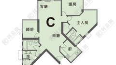 爵士花园 3座 高层 C室 何文田/京士柏/九龙塘/又一村