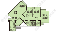 翠韵华庭 2座 中层 D室 元朗