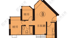 悅庭軒 2座 極高層 B室 九龍灣/牛池灣/鑽石山/黃大仙