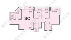 FESTIVAL CITY Phase 2 - Tower 5 High Floor Zone Flat SC Tai Wai